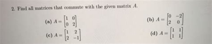 Find all matrices that commute with given matrix