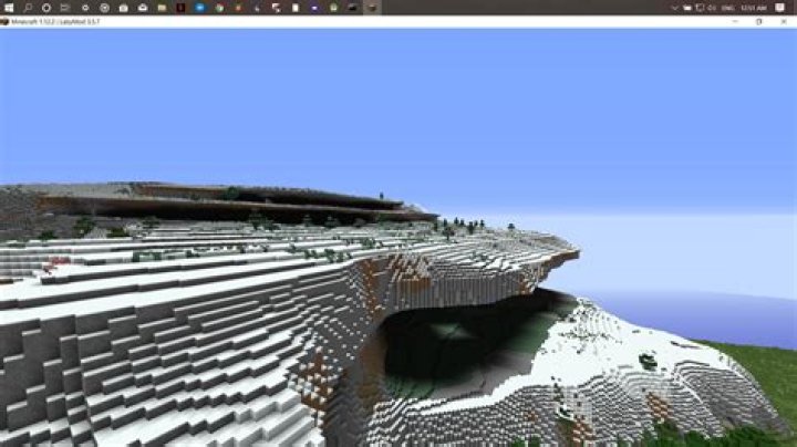 Generate an almost flat world in Minecraft