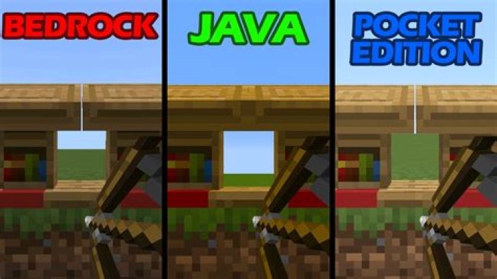 Minecraft Java and Pocket Edition differences [closed]