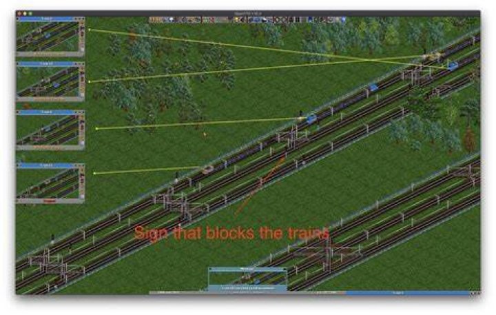 Path reservation is not working when crossing a path signal from back side