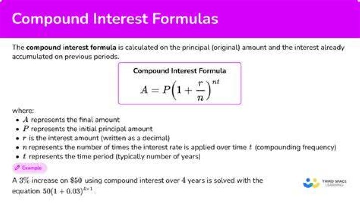 Write a differential equation for compound interest?